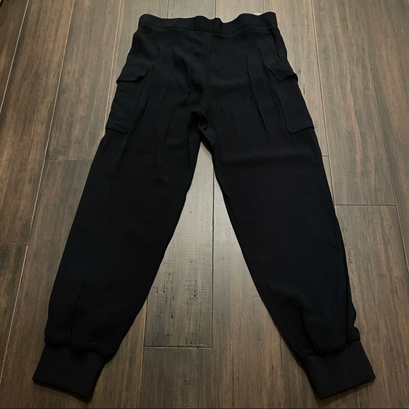 MARNI Made In Italy Black Ladies Viscose Blend Cargo Jogger Pants Size 4… - Picture 2 of 11
